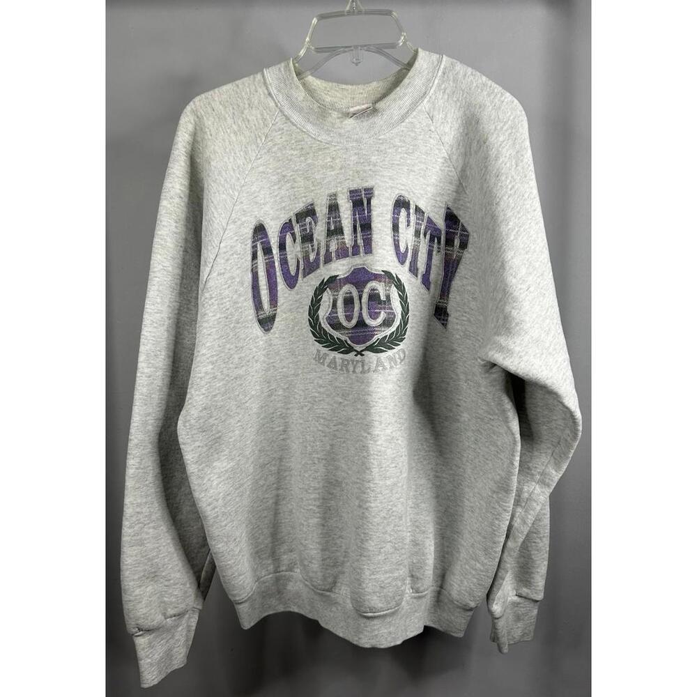 Vintage Ocean City Maryland Crewneck Sweatshirt Men’s Size XL Made in USA